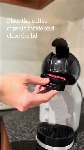 How to use the coffee machine