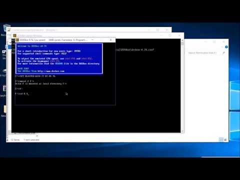 אסמבלי - בנייה קימפול והרצת תוכנית באסמבלי |How to run assembly program|Full HD