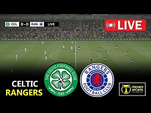 Celtic vs Rangers | League Cup 2025 | Full Match Video Game Simulation