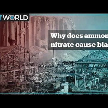 Ammonium nitrate is no joke. Here's why