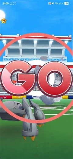 I lost a Mega Steelix battle in Pokemon go #shinyhunting #pokemon #shinypokemon