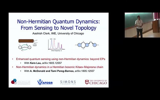 非厄米物理讲座-Effective Non-Hermitian Quantum Physics_From Sensing to Exotic Topology