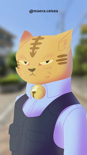 Police Cat Saga: The Adventures of Officer Sansa in My Hero Academia