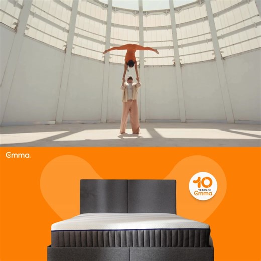 The secret to good sleep? It’s the perfect balance of spring and foam 🤸‍♀️ Experience the best of both worlds with the Emma Hybrid Mattress. Check out our website to find your dream mattress and enjoy a 100-night trial at home! | Emma Sleep PH