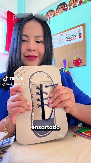 Actividad de Ensartado para Preescolar