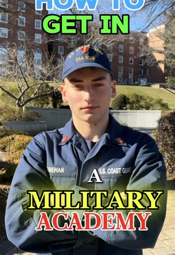 3 Tips to get into a Military Service Academy ⬇️ This video should give you some insight on what to prioritize to get into Military Academies like Army, Navy, Air Force, and Coast Guard. 1. Grades 2. Involvement 3. Your “why” #militarytiktok #militarylife #fyp #serviceacademy #miltok