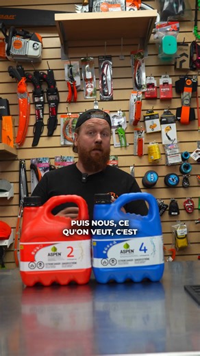 106K views · 464 reactions | C’est quoi la meilleure essence pour les petits moteurs? Jay t’explique pourquoi on recommande les produit Aspen sans éthanol — plus propre, démarre mieux, pour les moteur 4 temps et 2 temps. Disponible en magasin chez Les 3 Frères Équipement. ⛽  Regarde la vidéo avant de refaire le plein ! | Les 3 Frères Équipements | Facebook