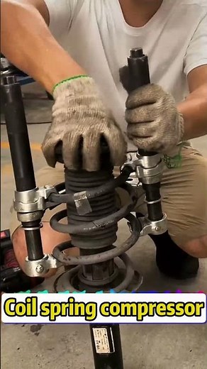 Heavy Duty Coil Spring Compressor | 3-Piece Strut and Shock Tool Set #suspensionrepair #SpringRepair