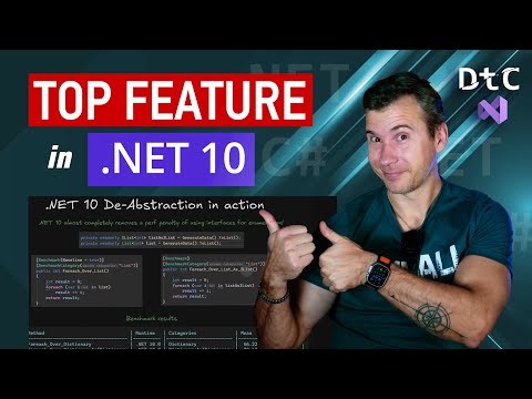 .NET 10 De-Abstraction in Action