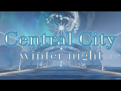 [PSO2NGS] Central City - Night - [Winter Event BGM]