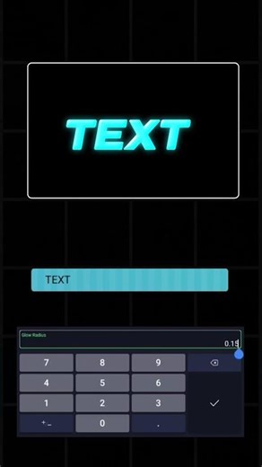 Glow Text Effect Creators Are Obsessed With ✨ #tutorial #shorts