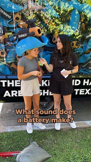 7.2K views | Comment what you think a Duracell battery sounds like #austinrace #williamsracing #duracellhat #austin #hat #battery #sound #comedy | Duracell | Facebook