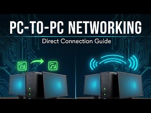 Connecting two pc using Ethernet cable and a wireless 🛜connection