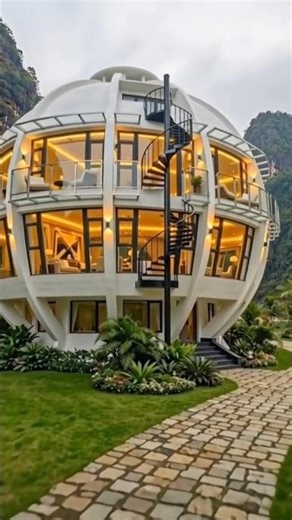 From Empty Land to Luxury Dome House 🏡🔥 | Satisfying Build Timelapse