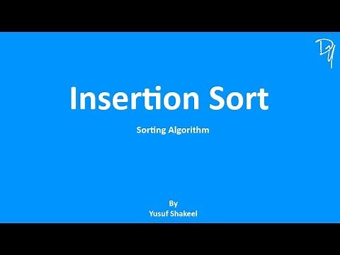 Sorting Algorithm | Insertion Sort - step by step guide