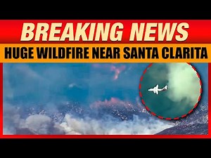 LIVE: Huge Fire Erupts Near Santa Clarita, Forcing Evacuations | California Wildfire | LA Wildfire