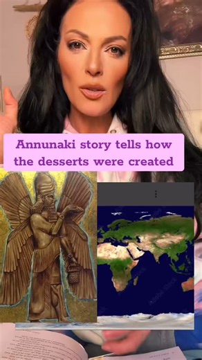 Annunaki history tells the story of this dessert stripe across the world and what it was. #annunaki #sumerianrecords #sumeriangods #nibiru #extraterrestrial #aliens #mesopotamia #mythology #legend #storytime #story #fyp #dessert #nuclear #saddomandgomorrow #god #ancienthistory | Cristina Bruno Dalola