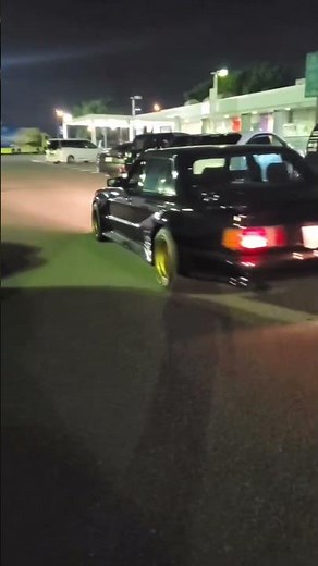 Mercedes Benz W126 爆音加速3連ﾁｬﾝ 560SEL KOENIG ケーニッヒ