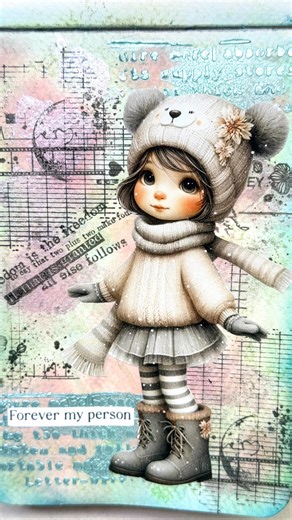 Junmary on Instagram: "Giving it another try without the spanish speaking part. Lets see if this makes a difference 🙏🏻 Journal with me Journal with me/ journal / art journal/ mixmedia journal / art journal #mixmedia #creativejournal #creativejournaling #creativejournalspread #junkjournal"