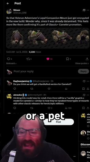 Camelot Epic Edition Mount Datamined?!