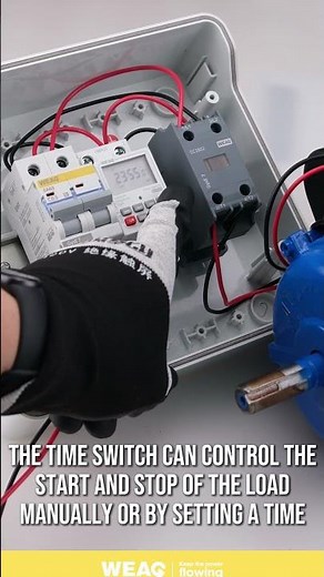 Manual/Auto Switch: Timer Control Demo.