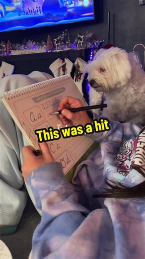 This was a total hit! She’s 9 and was able to read cursive in about an hour of working on this book! Pretty cool! #tiktokshopblackfriday #christmasgiftideas #cursive #teachthemyoung