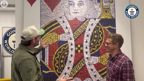 World’s Largest Playing Card Sets a New Record