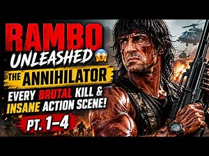 Rambo Unleashed (DELETED SCENE😱 – Watch Every Brutal Kill & Insane Action Scene (1–4)