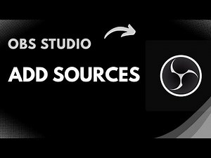 How to Add Sources in OBS Studio | Beginner’s Guide to Scenes, Overlays & Audio (2025 Tutorial)