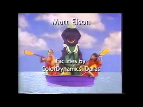 Opening/Closing to Barney & The Backyard Gang: A Day at the Beach 1991 VHS