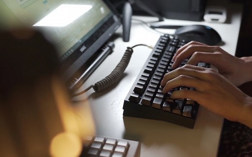 【键盘声测试】打字练习