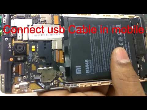 How to Enter EDL Mode RED Mi Note 3 Without Unlock bootloader