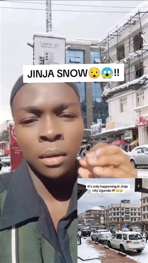 HAPPENING IN JINJA : Today's Morning Jinja has made history as the first district in Uganda to pleash snow on 8th, March , 2026. THE MINISTRY IN CHARGE OF WEATHER FORECAST IN KENYA. has confirmed it that snow has been seen in Jinja . what a story full of suprise .#creatorsearchinsights #jinja #jinjasnow #breakingnewstodayinuganda #trendingnewsinugandatoday @Bobi Wine