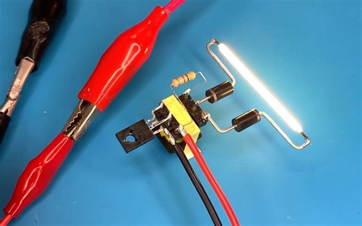 如何通过变压器6v至110v为led灯丝供电