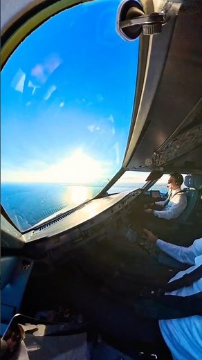 Pilot's Eye View - Larnaca Airport Crew Landing RWY 22 🇨🇾 Cyprus - CPT CM1 PF