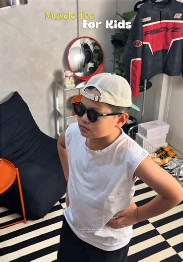 Muscle Sando for summer #kidswear #sandoforkids #kidsfashion #kidsterno #kidsoutfit