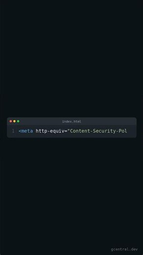 Learn Content Security Policy in 30s