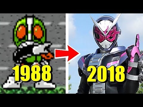 仮面ライダーのゲーム 進化の軌跡 1988～2018【Switch版ジオウまでのシリーズ歴代作品ダイジェスト】