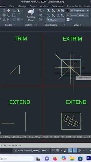 Knowing these commands in Autocad makes drawing much faster #autocad myanmar users
