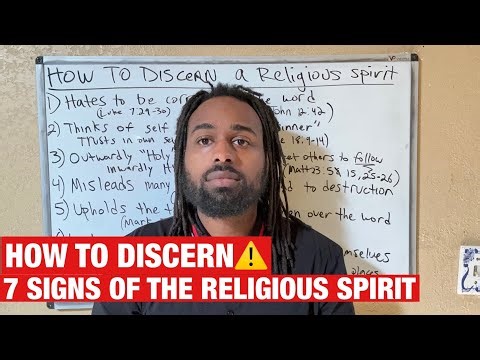 7 Signs Of The Religious Spirit