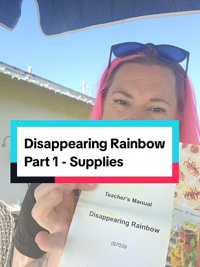 Disappearing Rainbow Experiment Supplies Guide
