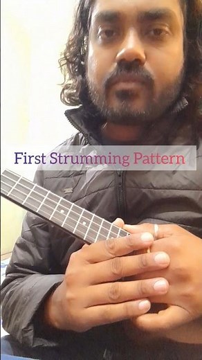 First Strumming Pattern #ukulele #beginners