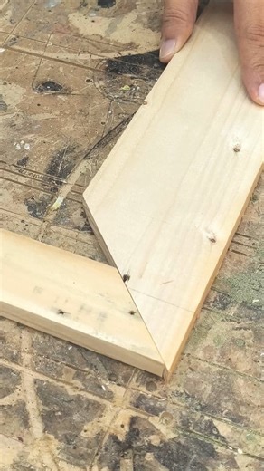 Simple tips how to make miter joint with differnt size wood #fblifestyle #woodworking #diy #tips #plywoodworking | Plywoodworking Tips & Trick