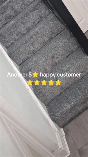Stairs carpet installed with a clean, precise finish 👌 Professional service from start to finish. 📩 Message Gul Carpet & Flooring today #staircarpet #carpetinstallation #carpetfitting #flooringuk #homerenovation