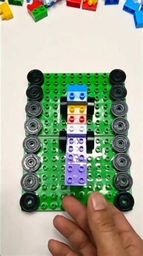 Epic LEGO Race Car on Mini Track 🏎️💨