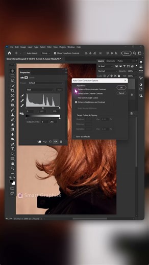 Easy ONE CLICK Color Correction Photoshop short trick