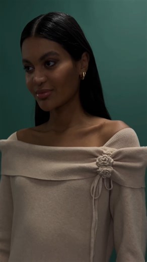 A classic jumper dress with an elegant twist 🧸✨ Shop now 🛍 https://bit.ly/48GUzA2 | Roman