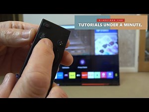 How to Select COLOUR BUTTONS (RED) on New Style Samsung Remote Control