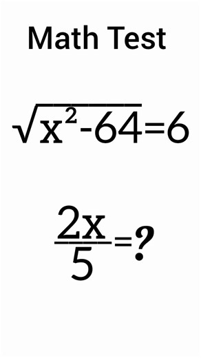 😇 Math Test Time! Can you solve it fast? 💯