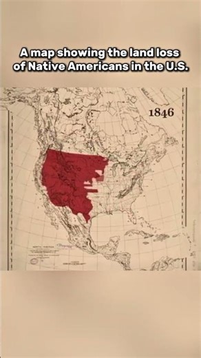 The Land Lost by Native Americans 🇺🇸